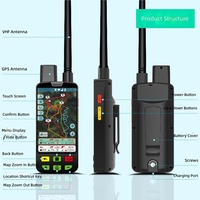 Collier GPS étanche pour chien de chasse sans carte SIM GPS-25000