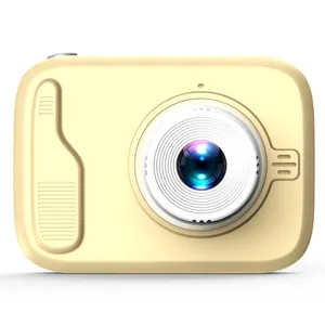 可爱的儿童相机1080P高清前后视频数码相机，带2个英寸ISP屏幕儿童玩具儿童相机