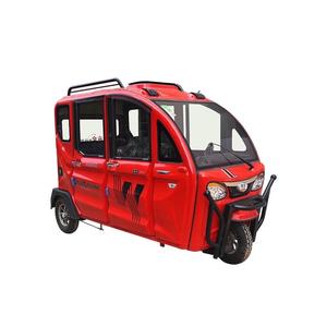 تريسيكل كهربائي مغلق للركاب بقوة 1200 واط و60 فولت، 10 تريسيكلات كهربائية ذات 4 عجلات، سيارة فيلو المتحركة ذات قرص أمامي مغلق + قرص خلفي - Product Image 3