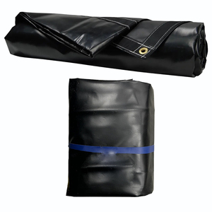 Bâche de remplacement robuste en PVC 18 oz pour système de basculement de bras de <span class=keywords><strong>camion</strong></span> benne |   Housse en vinyle imperméable avec ourlets et œillets renforcés - Product Image 1