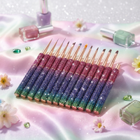 Kit d'outils pour ongles en strass rose, polisseuse à ongles, perceuse à ongles, éclairage en demi-lune, aspirateur à ongles, lampe UV, brosse acrylique