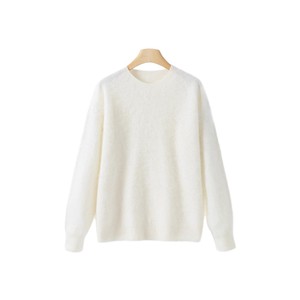 Suéter de Lana y Cachemira Australiana Tasmaniana para <span class=keywords><strong>Mujer</strong></span> DONYI, Acabado Cepillado, Invierno, Casual, Antiarrugas, Manga Larga, Cuello Redondo - Product Image 5