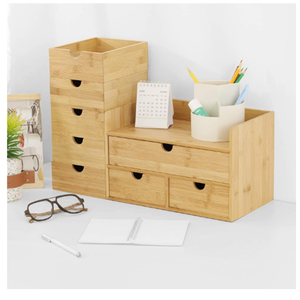 <span class=keywords><strong>Organisateur</strong></span> <span class=keywords><strong>de</strong></span> <span class=keywords><strong>bureau</strong></span> en bambou <span class=keywords><strong>original</strong></span>, mini boîte <span class=keywords><strong>de</strong></span> rangement <span class=keywords><strong>de</strong></span> <span class=keywords><strong>bureau</strong></span> en bambou pour le <span class=keywords><strong>bureau</strong></span>, la maison et les articles <span class=keywords><strong>de</strong></span> toilette - Product Image 5