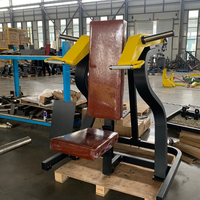 Machine à presser les épaules assise SK, cadre en acier robuste, équipement professionnel de musculation pour la partie supérieure du corps, usage commercial en salle de sport
