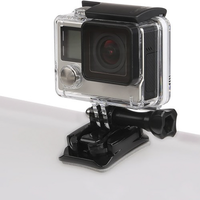 Base de montage adhésive incurvée avec ruban adhésif double face pour caméras d'action GoPro Insta360 DJI Osmo, kit de montage sur casque