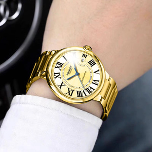 Relojes Automáticos de Lujo para Hombre OEM con Esfera Azul Zafiro, Manecillas Azules, 41MM, Números Romanos, Visualización de Fecha, Reloj Mecánico - Product Image 2