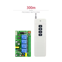 Motores Universales para Puertas de Garaje de 4 Canales, Interruptores de Control Remoto, Transmisor y Receptor de RF de 433 MHz, Relé de 433 MHz