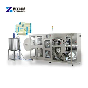 Wet Tissue Making And Packing Machine Manufacturer In India Hot And Cold Dispenser Wet Wipes Machine