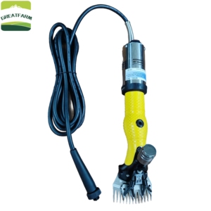 Tondeuses <span class=keywords><strong>à</strong></span> <span class=keywords><strong>laine</strong></span> électriques professionnelles, lames en acier inoxydable, puissance 500W, nouvelle construction en plastique et métal pour l'usage sur les moutons et les chèvres - Product Image 4