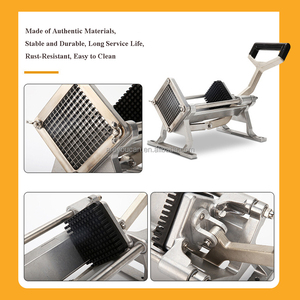 AY-431 Stainless Steel French Fry Maker Manual Potato Cutter French Fry Slicer <strong>Fruit</strong> Cutter <strong>Vegetable</strong> Cutting <strong>Tool</strong> - Product Image 5