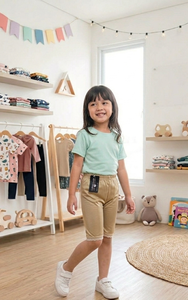 <b>Ladies</b> 2/4 Satin Short Pants Size M Smooth Soft Fabric Elastic Waist Casual Home Wear Sports Inner <b>Slip</b> Shorts - Product Image 2