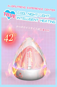 Männlicher <span class=keywords><strong>Masturbator</strong></span> Silikon-Vagina für Männer Pussy Pocket Heizung Saugfunktion Masturbationsbecher Sexspielzeug für Erwachsene Produkt - Product Image 2