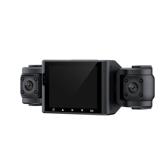 Hot Selling 1080P IPS Car DVR 4 Lens Dashcam 360 Night Vision with G Sensor Road Monitor Security 1 Year Warranty