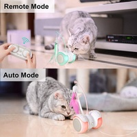 Probe verfügbar Automatischer elektronischer Roboter becher Cat Stick Toys Fernbedienung Interaktives Katzen roboters pielzeug