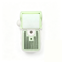 Cepillo Pulverizador Multifuncional Ecológico Plegable para Aseo de Mascotas, Reutilizable, Impermeable IPX7, Carga USB, Bajo Ruido, Eficaz Contra Moscas