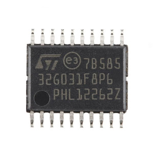 Microcontrolador MCU STM32G031F8P6 TSSOP-20 original de 32 bits Cortex-M0+ - Product Image 1