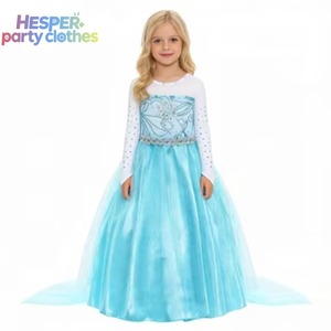 Robe de princesse HESPER pour fille, robe de la Reine des neiges Elsa Anna, robe scintillante, costume de jeu de rôle, robe de fête pour enfants, robe de Noël - Product Image 1