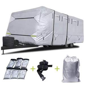 Complete Kit <b>Waterproof</b> Travel Trailer Cover Cover Cover for Travel Trailer - Product Image 6