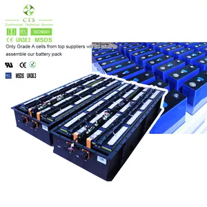 CTS 50Ah 100Ah 200Ah 300Ah 400Ah 24V 48VLifepo4 Batterie au lithium-ion pour voiturette de golf de bateau Batteries de voiture électrique