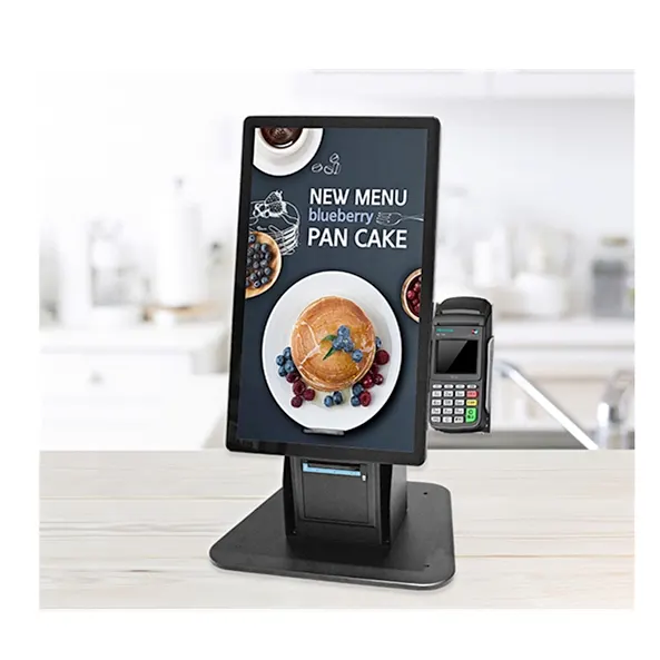 Tablette de restaurant android, pour ordinateur de bureau, windows, commande d'auto-service, vente en gros et au détail