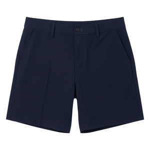 Traje de Verano 2026 de Alta Calidad para Hombre, Ligero, Corte Fluido, Estilo Casual de Negocios, Estilo Americano, Pierna Recta, Color Sólido, Pantalón Corto - Product Image 1