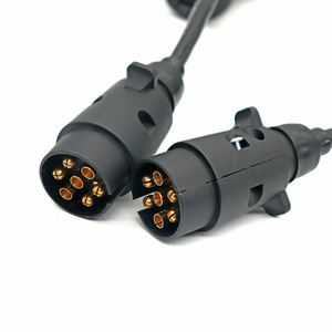 Cable en espiral para remolque de 7 vías, Cable de alambre para bobina de remolque, Cable eléctrico Suzi para vehículo, coche, camión - Product Image 4