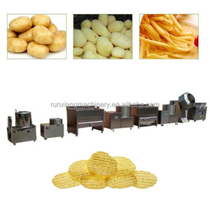 Friteuse à pommes de terre semi-automatique en acier inoxydable de qualité commerciale - Marque RUNXIANG, multifonctionnelle, nouvelle - Product Image 2