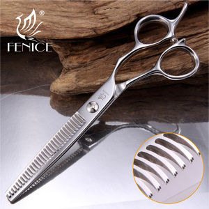 Profesional Japón 440c de acero 6,5 pulgadas Pet <span class=keywords><strong>perros</strong></span> adelgazamiento tijeras dientes tijeras - Product Image 4
