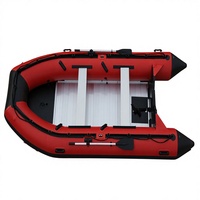 Bateau pneumatique de sauvetage de 3,3 à 4,8 mètres pouvant accueillir 5 à 8 personnes, adapté à la navigation en lac, rivière et en mer ouverte.