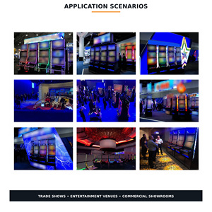 Machine de jeu d'arcade verticale multi-jeux avec écran tactile de 43 pouces, fonctionnement à pièces et éclairage LED - Product Image 4