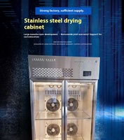 Armoire de séchage intelligente en acier inoxydable pour canard rôti avec lumière LED Remise d'usine pour barbecue boutique embryon réfrigéré