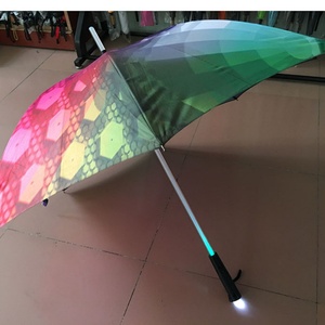 <b>Flash</b> <b>Light</b> Custom Umbrella with logo Printing with Led Umbrellas with <b>Light</b> Christmas Umbrella - Product Image 4