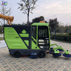 3000mm chiều rộng 7 bàn chải đường phố quét sàn Scrubber đường sạch xe tải đường quét máy Ấn Độ đường làm sạch máy - Product Image 3