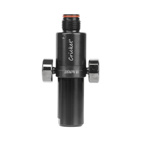 Régulateur PCP noir HUBENPOWER Pro |   Régulateur d'air à pression constante en acier inoxydable réglable avec précision de 750 à 3000 PSI