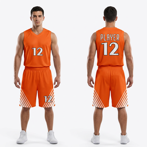 100% Polyester Sublimation Custom Team Name Numbers Breathable Moisture-Wicking Quick Dry Lightweight Sports Set for Men Youth - Product Image 1