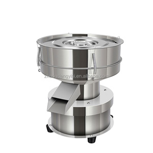 Petite machine de tamisage automatique vibrante de table pour le traitement industriel des aliments en poudre avec tamis à mailles de 80 mesh - Product Image 1