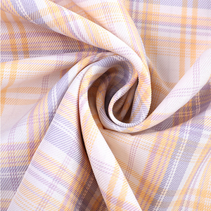 Polyester Check Cloth Yarn Dyed School Uniform Plaid Fabric For Clothes Garment Bags Jk Pleated Skirt Uniform - Product Image 6