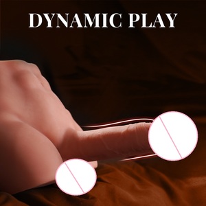 Dildo Eléctrico con Forma de Torso Masculino con Abdomen, Glúteos y Testículos Realistas, Juguete de Penetración Automática de Tamaño Completo en Almacén de EE. UU. - Product Image 2