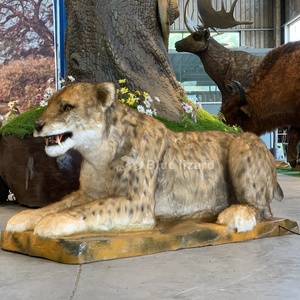 Modèle réaliste de <span class=keywords><strong>Smilodon</strong></span> de l'ère glaciaire, taille réelle, de la marque Zigong Blue Lizard - Product Image 1