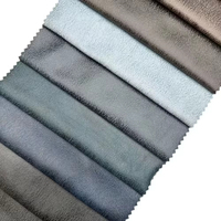 Tissu de canapé en PU suédé à veines de litchi 100 % polyester, personnalisé, pour la décoration intérieure, offre directe, collection 2026, vente chaude