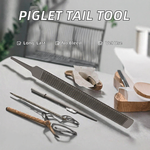 Pince chirurgicale vétérinaire en acier inoxydable durable pour la castration et l'élimination des queues de porcs et de moutons - Product Image 2