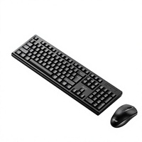 Keyboard dan Mouse Gaming USB Berkabel Grosir untuk Komputer Desktop Kantor PC dengan Desain Ultra Tipis Tahan Air