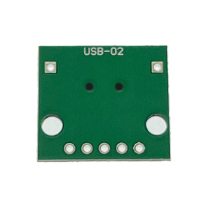Carte de dérivation verticale OKY3447-1 avec port USB B femelle et interrupteur DIP, module à souder pour électronique DIY - Product Image 5