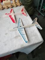 Jouets éducatifs en bois pour enfants, planeurs à main en bois, avion rc