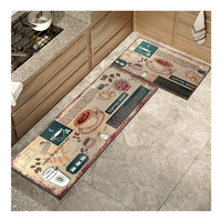Tapis imprimés à prix abordable, ensemble de tapis de cuisine 3D, paillasson antidérapant, tapis 3D pour la maison