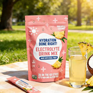 Suplemento Deportivo en Polvo, Sin Azúcar Añadido, Ingredientes Totalmente Naturales, Mezcla de Electrolitos, Venta Caliente - Product Image 1