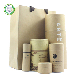 Vente en gros de boîtes cylindriques en papier kraft biodégradable pour cosmétiques, tubes en carton, pots, tubes personnalisés pour affiches, contenants d'emballage pour le thé - Product Image 6