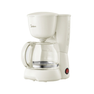 เครื่องชงกาแฟแบบหยดอเมริกันมีเดีย 3-5 ถ้วย ระบบปิดอัตโนมัติ สีขาว ฉนวนไฟฟ้า สำหรับใช้ในบ้านและสำนักงาน - Product Image 1