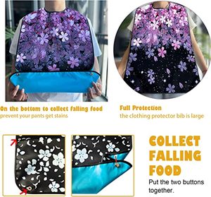 <strong>Adult</strong> <strong>Bibs</strong> - <strong>Bibs</strong> For <strong>Adults</strong> Women Eating Cloth For Elderly Seniors And Disabled Adjustable Terry <strong>Bib</strong> Clothing Protectors - Product Image 6