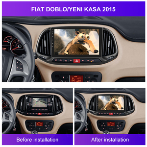 Podofo Cornice Radio Auto 9'' per <span class=keywords><strong>Fiat</strong></span> <span class=keywords><strong>DOBLO</strong></span>/YENI KASA <span class=keywords><strong>2015</strong></span>, Vendita all'Ingrosso/Dropshipping/Retail - Product Image 5